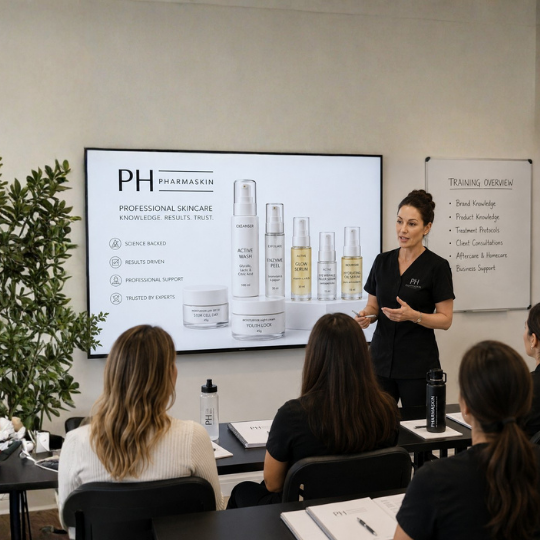 Load video: Discover the Pharma PH Skin professional range, treatment opportunities, retail potential and how Fransolet supports professional partners beyond the initial order.