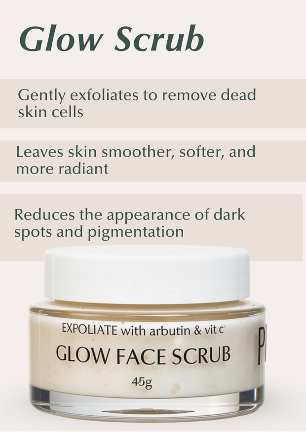 Retail Glow Facial Scrub 45g